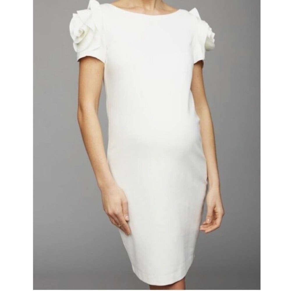 Pietro Brunelli Salisburgo Maternity white dress Sz S